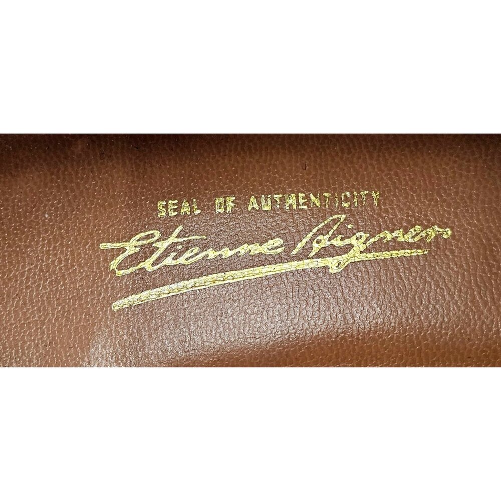 Etienne Aigner Beige Suede Oxford Flats - Picture 10 of 16